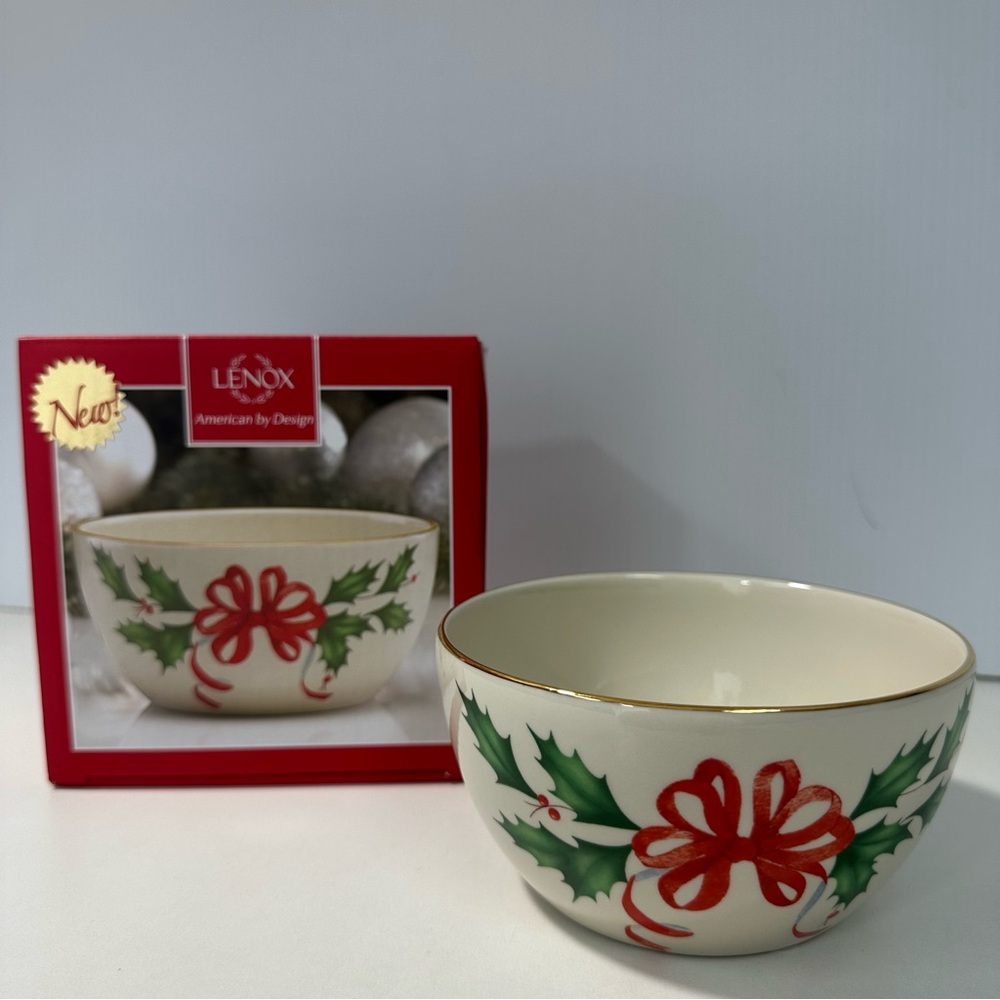 LENOX Holidays Bowl 16oz NWB